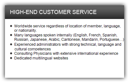 High End Customer Service